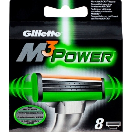 Оригинальные лезвия Gillette Mach3 Power Германия Оригинал