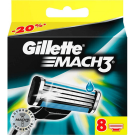 Оригинальные лезвия Gillette Mach3 Германия Оригинал