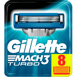 Оригинальные лезвия Gillette Mach3 Turbo Германия Оригинал