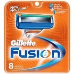 На сколько хватает лезвий Gillette Fusion?